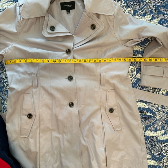 London Fog XXL Purple/Violet Trench Rain Coat - Picture 9 of 11